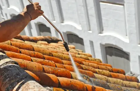 Nettoyage de toitures - Pujaut